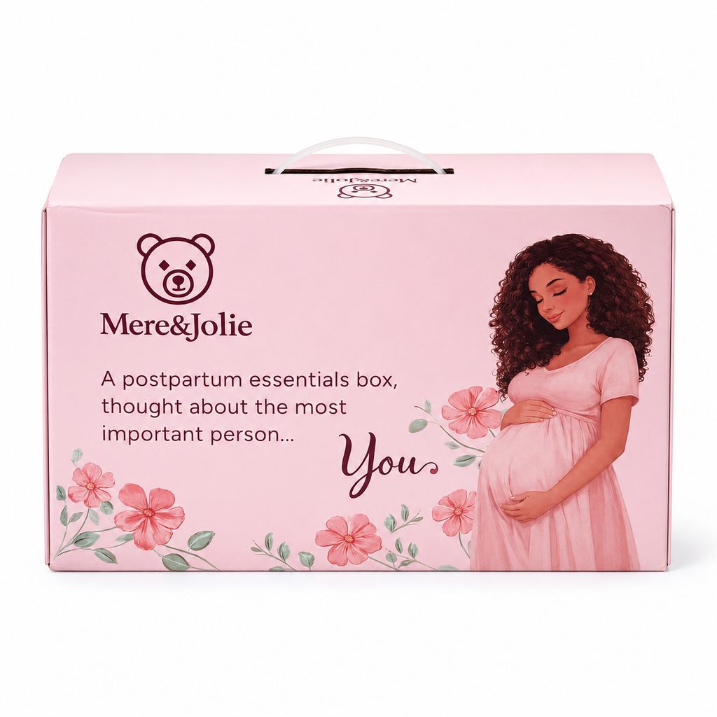 Boîte de soins post-partum de luxe